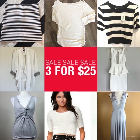 ♥️3/$25 SALE! Posh Appreciation Sale